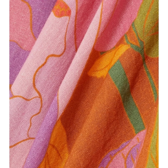 Anthropologie Farm Rio Embroidered Open-Back Dress Size M MRSP$275.00 - Picture 2 of 4